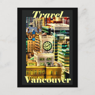 Postal Viajar Vancouver, BC, Canadá