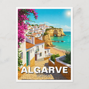 Postal Viaje a Algarve Portugal