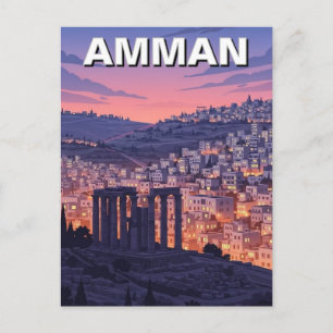 Postal Viaje a Ammán Jordania