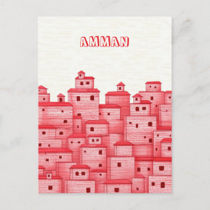 Postal Viaje a Ammán Jordania