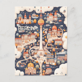 Postal Viaje a Berlín Alemania