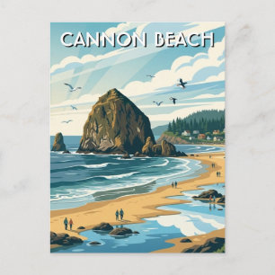 Postal Viaje a Cannon Beach Oregon