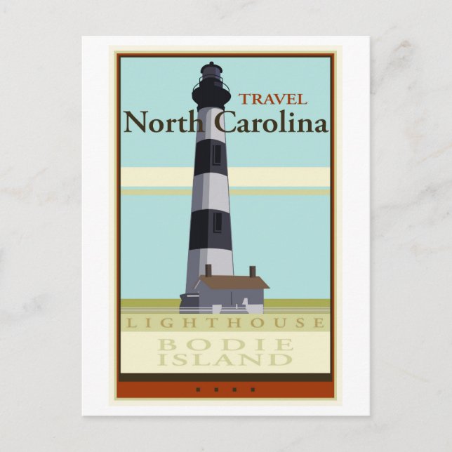 Postal Viaje a Carolina del Norte (Anverso)