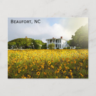 Postal Viaje a casa histórico de Beaufort North Carolina