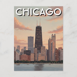 Postal Viaje a Chicago Illinois