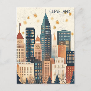 Postal Viaje a Cleveland Ohio