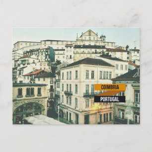 Postal Viaje a Coimbra, Portugal