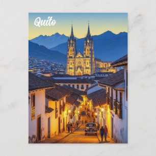 Postal viaje a Ecuador Quito