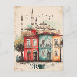 Postal Viaje a Estambul Turkiye