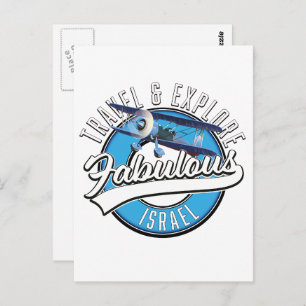 Postal Viaje a explorar el fabuloso Israel