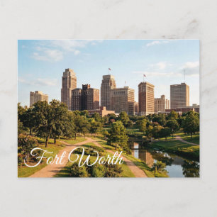 Postal Viaje a Fort Worth Texas 