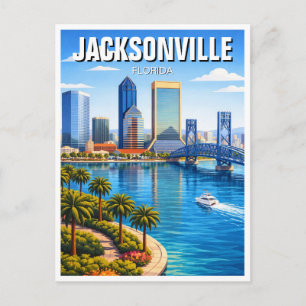 Postal Viaje a Jacksonville Florida