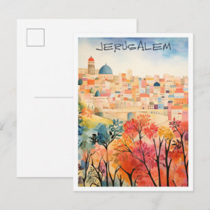 Postal Viaje a Jerusalén