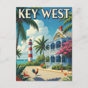 Postal Viaje a Key West Florida