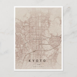 Postal viaje a kyoto japón