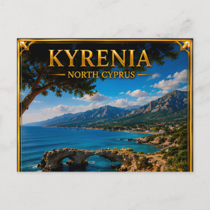 Postal Viaje a la isla de Chipre del Norte de Kyrenia