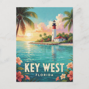 Postal Viaje a la Isla Key West Florida