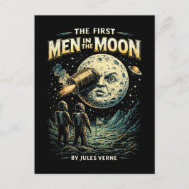 Postal Viaje a la Luna