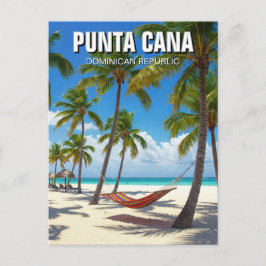 Postal Viaje a la playa de Punta Cana en República Domini