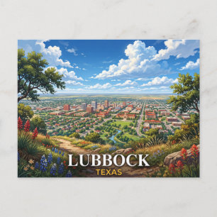 Postal Viaje a Lubbock Texas