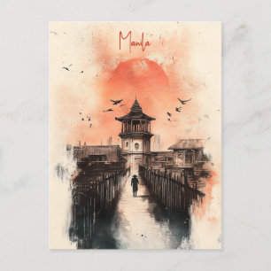 Postal Viaje a Manila, Filipinas