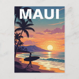 Postal Viaje a Maui Hawaii