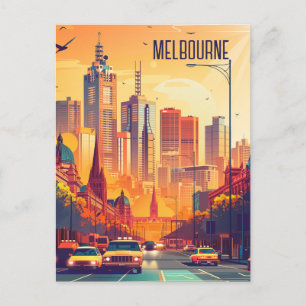 Postal Viaje a Melbourne