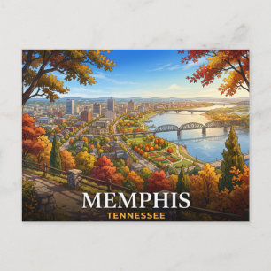 Postal Viaje a Memphis Tennessee