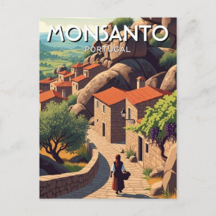 Postal Viaje a Monsanto Portugal