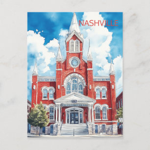 Postal Viaje a Nashville Tennessee