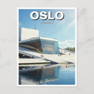 Postal Viaje a Noruega en Oslo