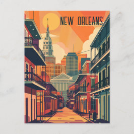 Postal Viaje a Nueva Orleans