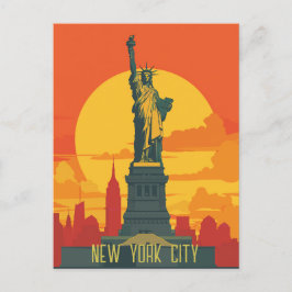 Postal Viaje a Nueva York