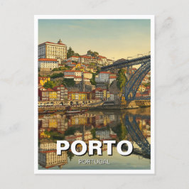 Postal Viaje a Porto Portugal