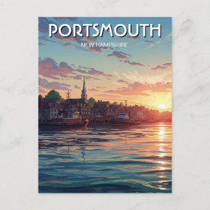 Postal Viaje a Portsmouth, New Hampshire