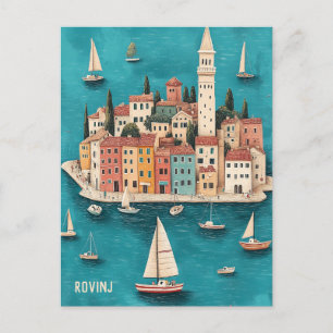 Postal Viaje a Rovinj Croacia