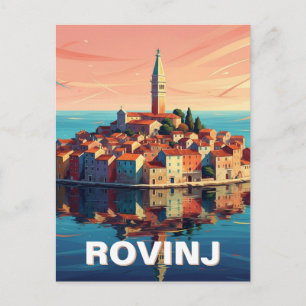 Postal Viaje a Rovinj Croacia