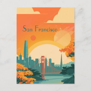 Postal Viaje a San Francisco