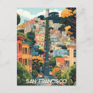 Postal Viaje a San Francisco USA