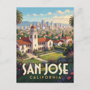 Postal Viaje a San José California Silicon Valley