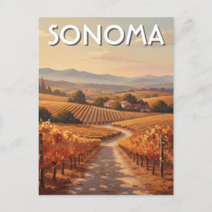 Postal Viaje a Sonoma Valley California