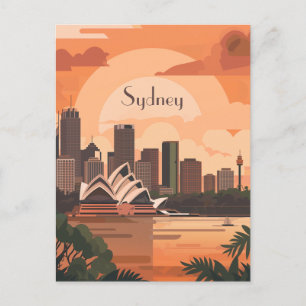 Postal Viaje a Syney