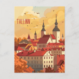 Postal Viaje a Tallín