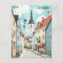 Postal Viaje a Tallin Estonia