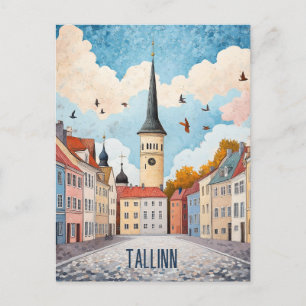 Postal Viaje a Tallin Estonia