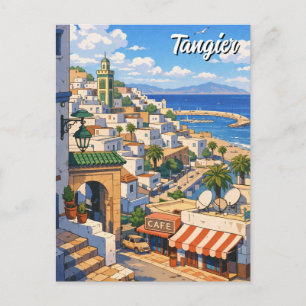 Postal Viaje a Tánger Marruecos