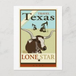 Postal Viaje a Texas