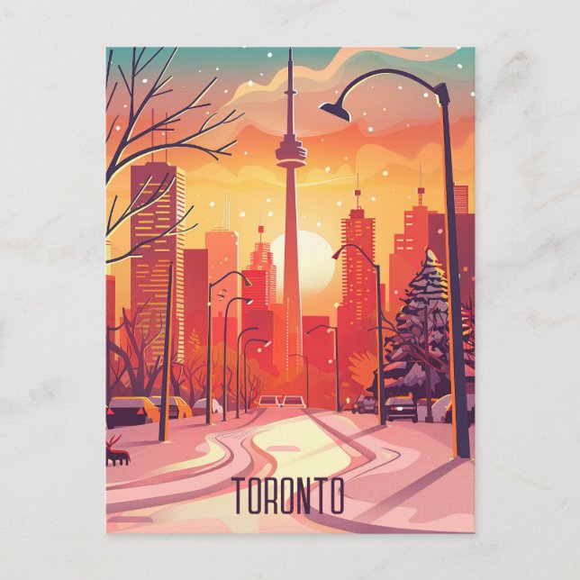 Postal Viaje a Toronto (Anverso)