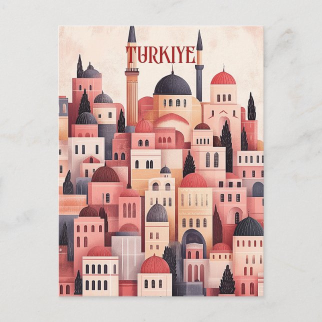 Postal Viaje a Turkiye (Anverso)