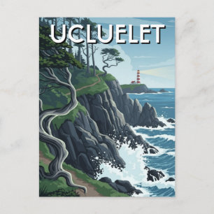 Postal Viaje a Ucluelet en la Isla de Vancouver